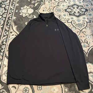 Under Armour Men's Black Quarter-Zip Jacket